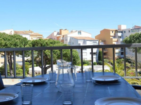 Cap d'Agde: Studio cabine 4 pers, piscine, plage à 600m, parking - FR-1-249-6